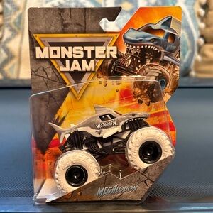 Monster Jam Megalodon Toy Truck - Black and White